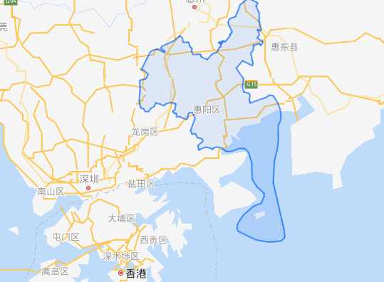 广东省惠州市惠阳区邮编详解