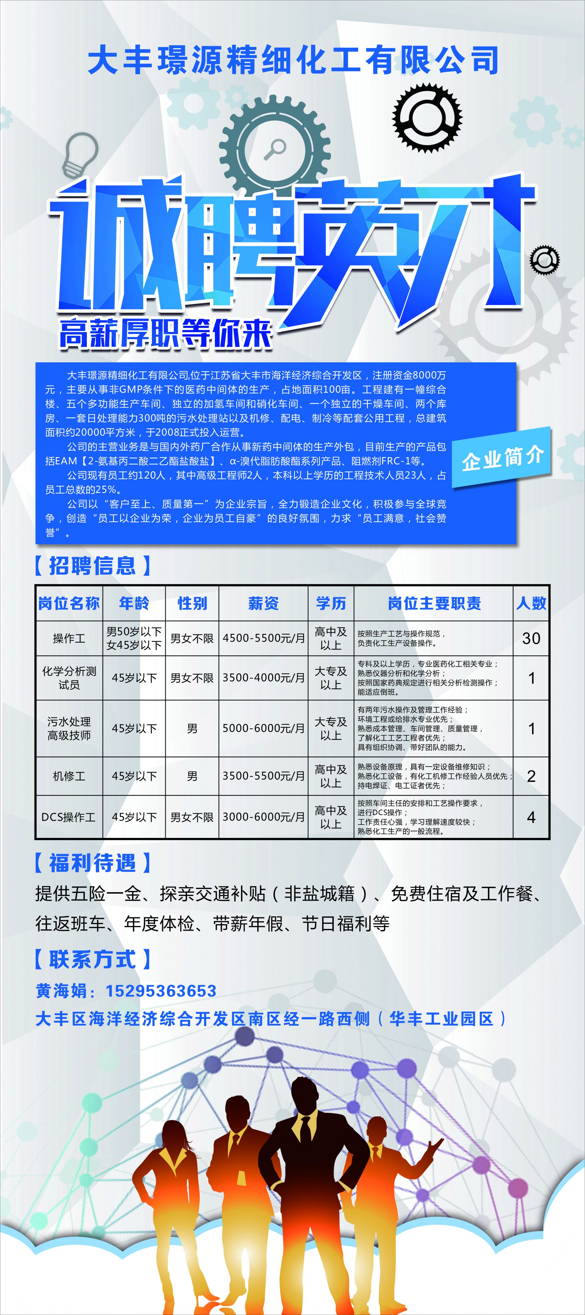 江苏永丰科技招聘——引领未来的科技人才聚集地